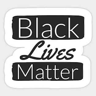 Black lives matter Sticker